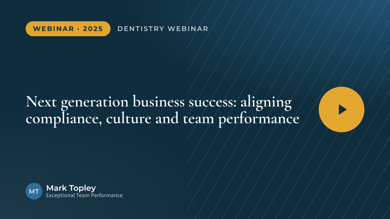 Next generation business success: aligning compliance, culture and team performance