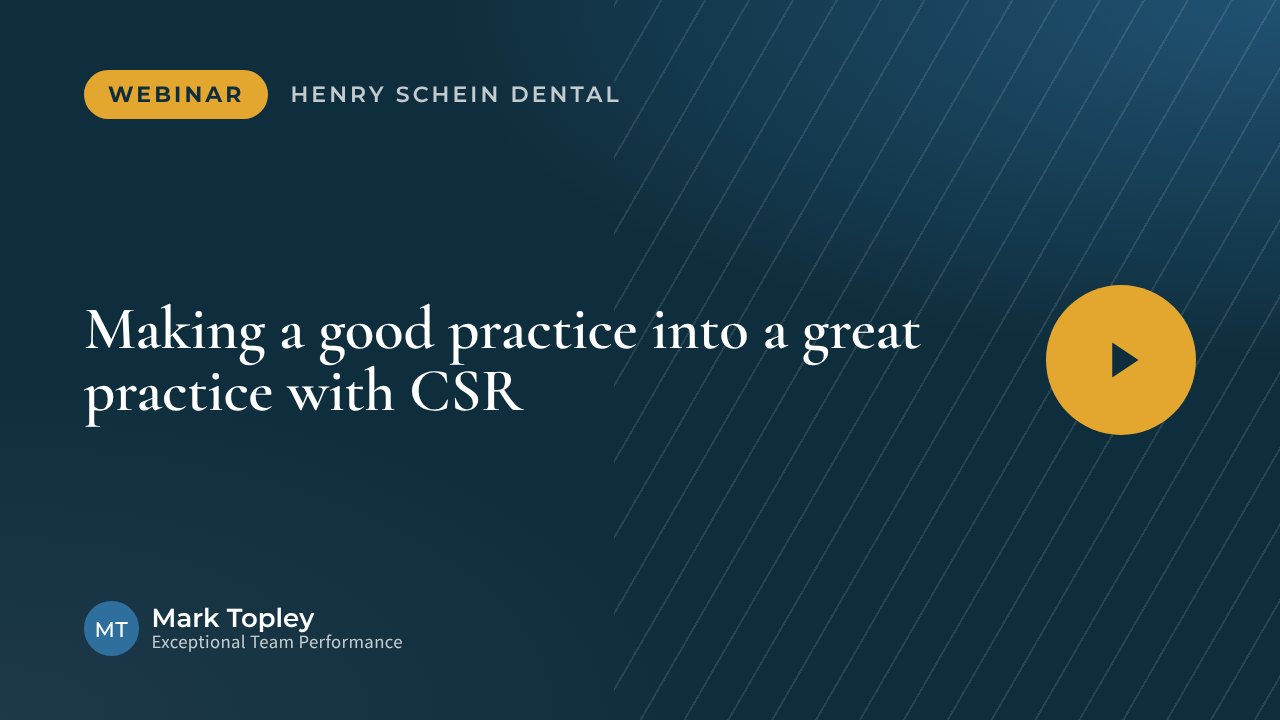 Making a good practice into a great practice with CSR