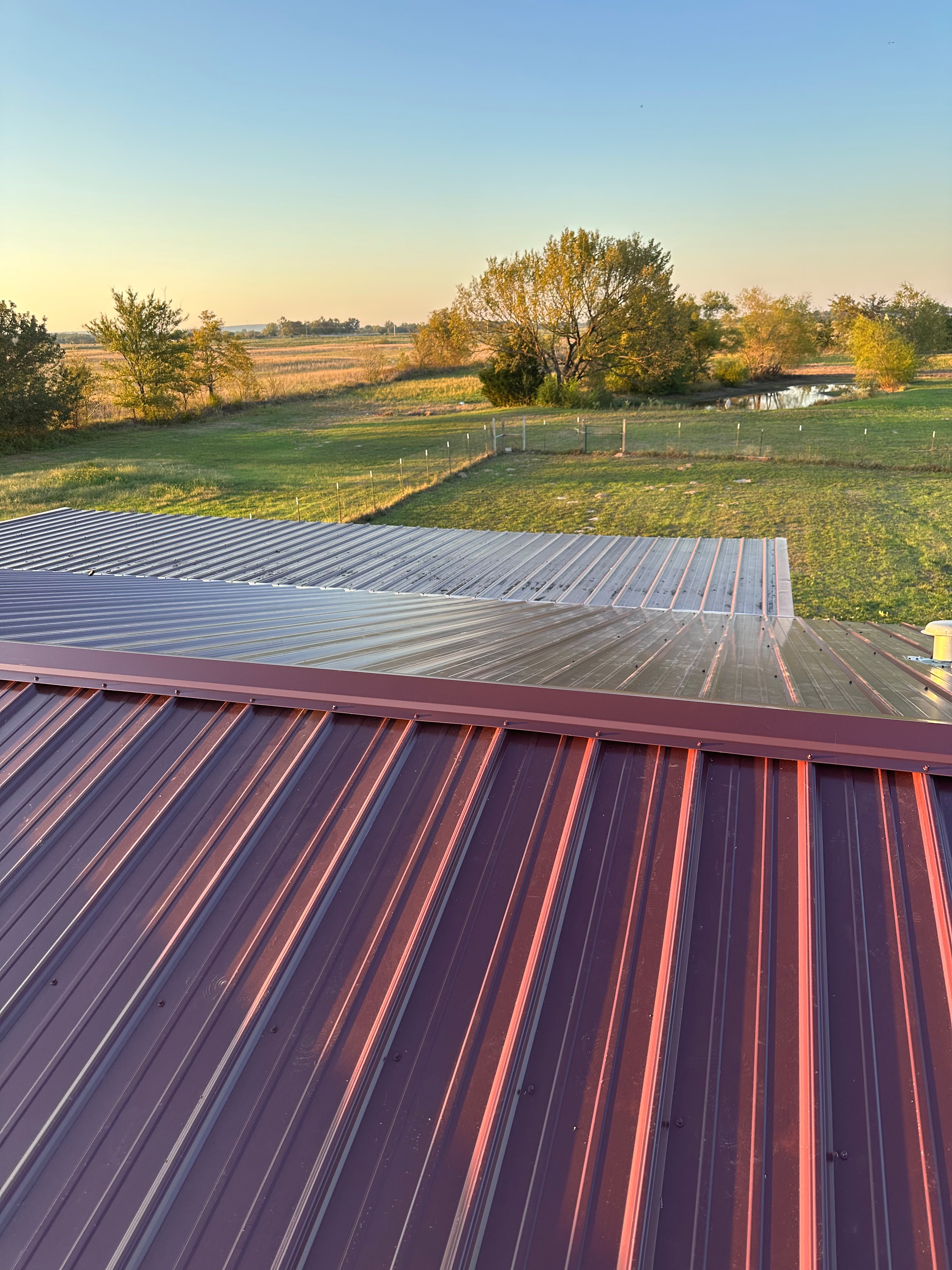 Metal Roofing contractor in Poteau OK completed by N2 Garcia's Construction LLC