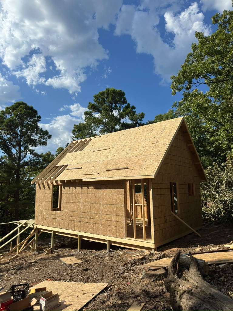 structural wood framing and framing project by N2 Garcia's Construction LLC in Pocola, OK