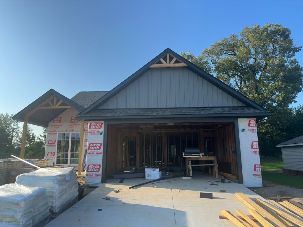 structural wood framing and framing project by N2 Garcia's Construction LLC in Shady Point, OK