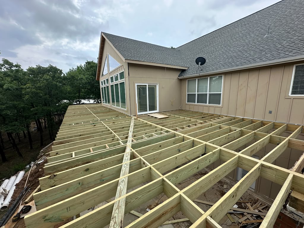 Framing contractor in Poteau OK completed by N2 Garcia's Construction LLC