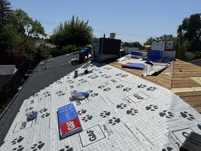 Dry rot replacement in Roseville