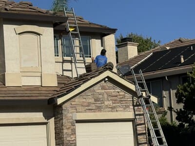 Tile roof Repair in Roseville