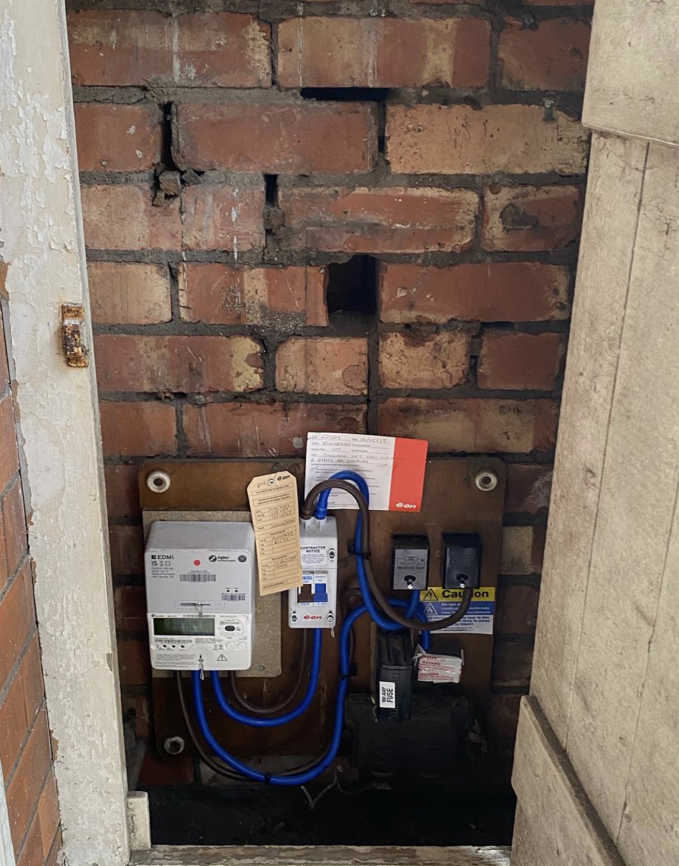 Supply and meter box upgrades by J P Slater Electrical in Preston