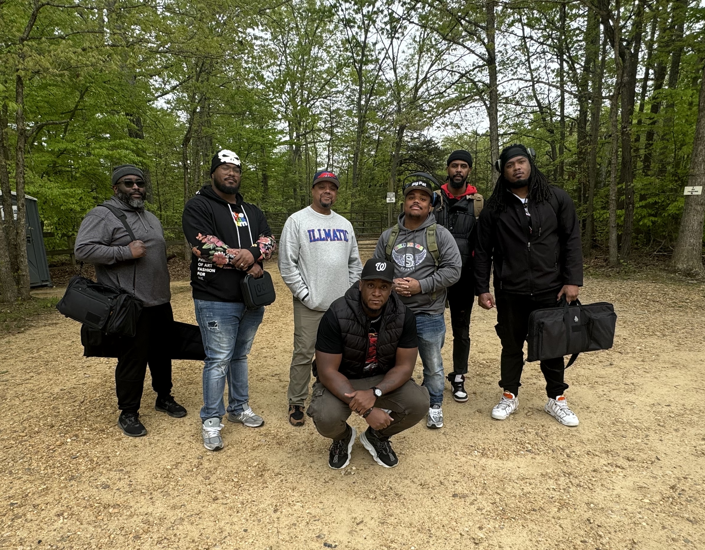 Hearst Home Protection students gathered after a training session