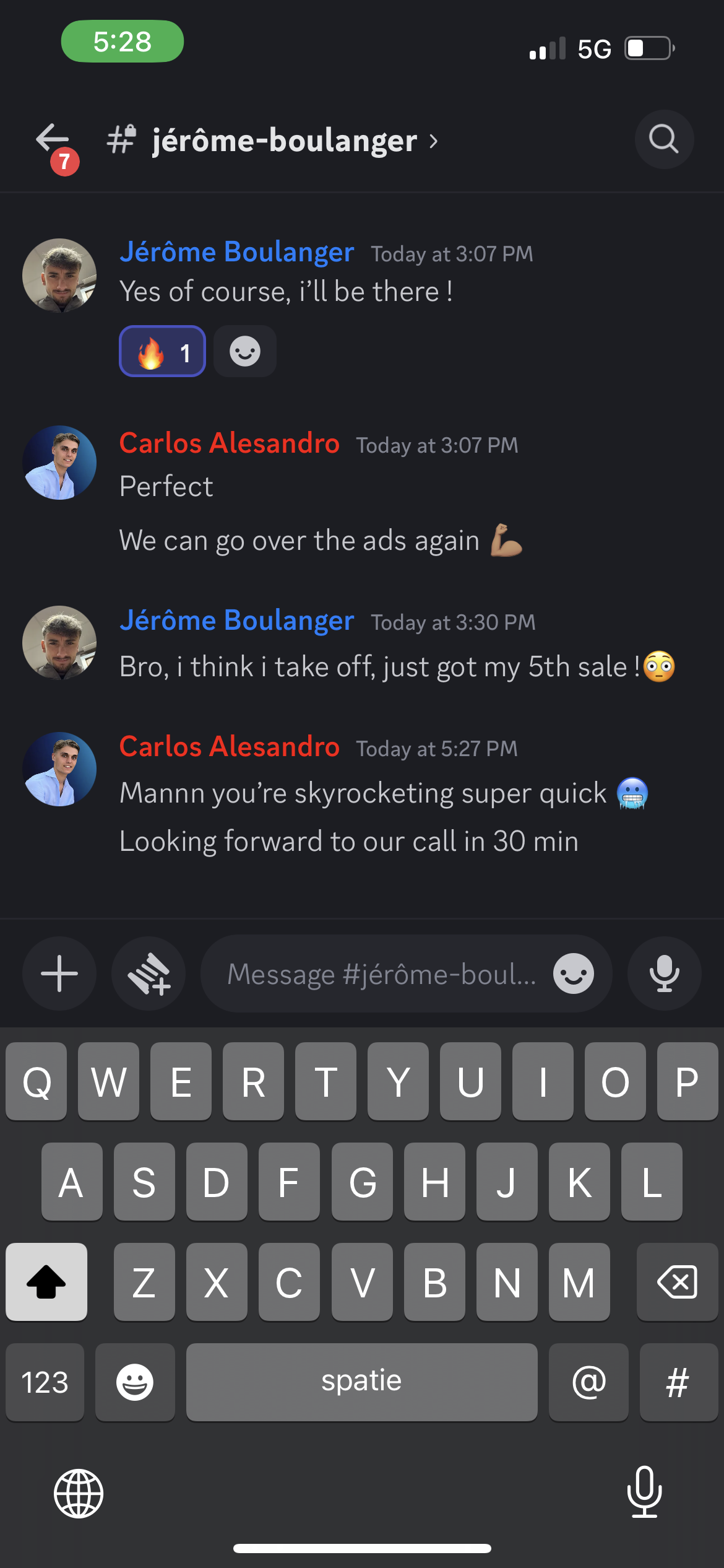 Jérôme Boulanger 5th sale, scaling fast