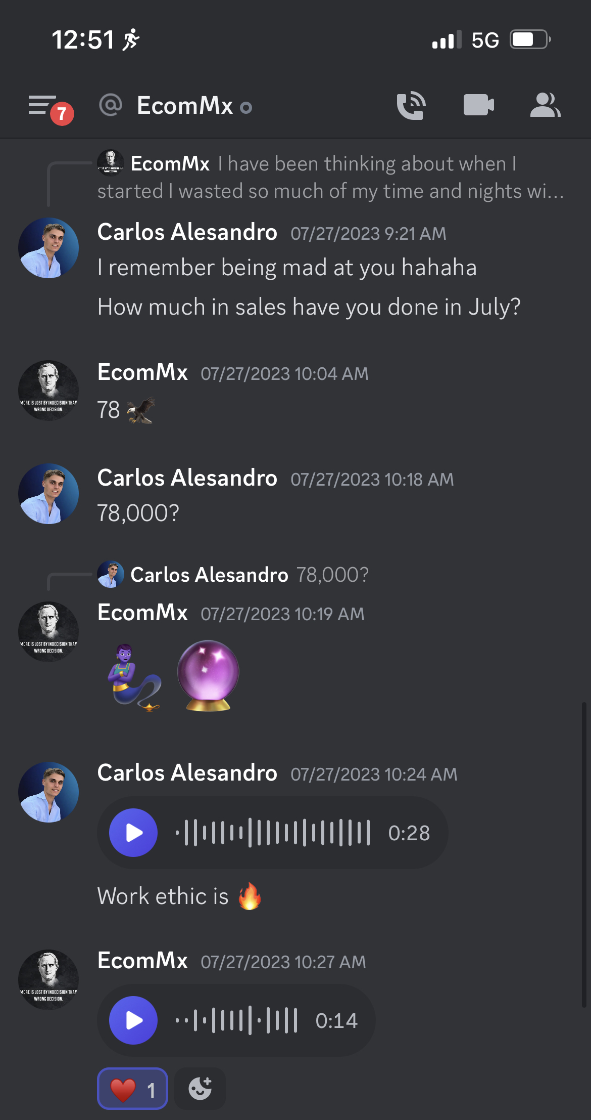 EcomMx quietly stacking $78,000 in July