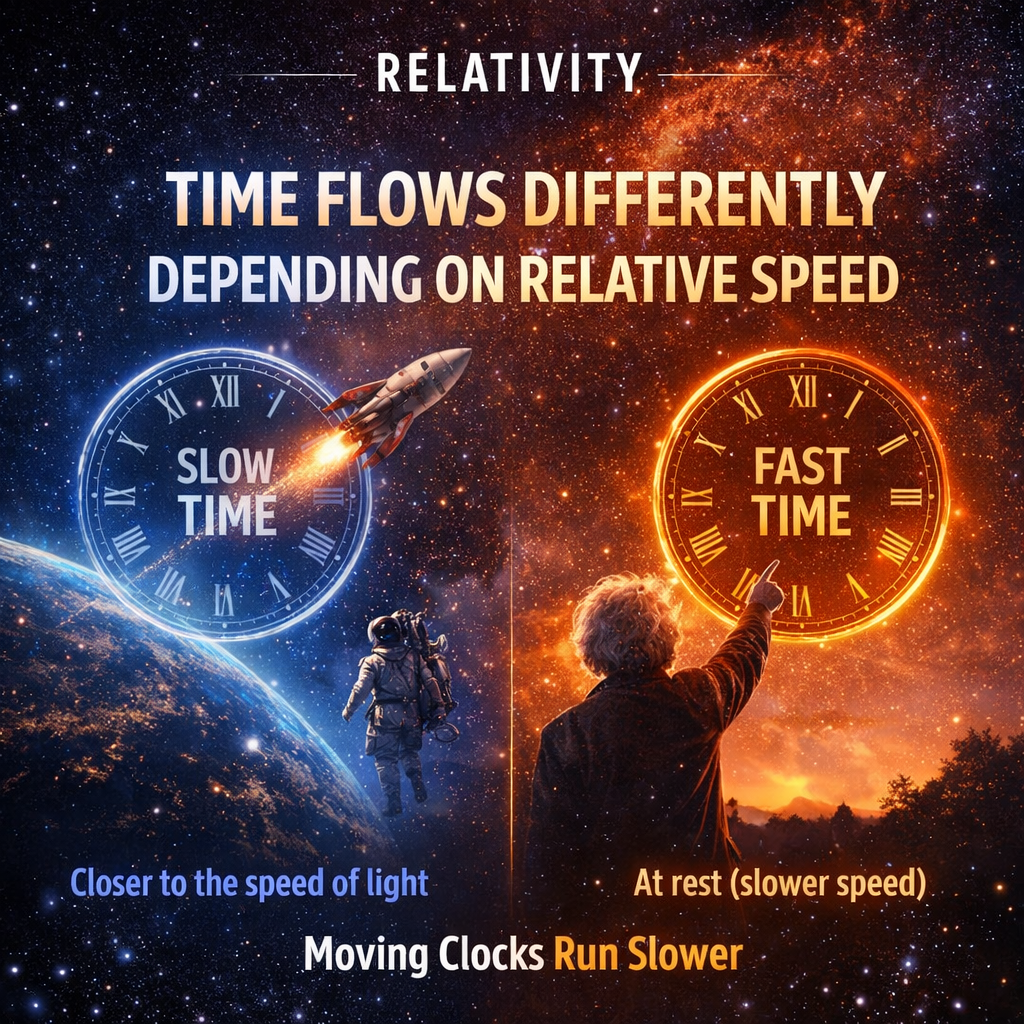Relativity and time dilation