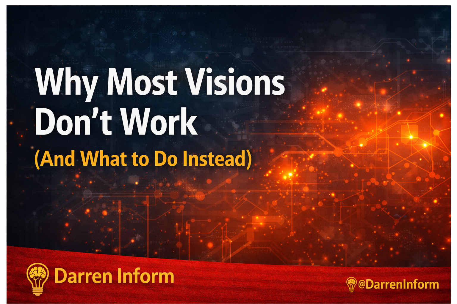 Why Vision matters