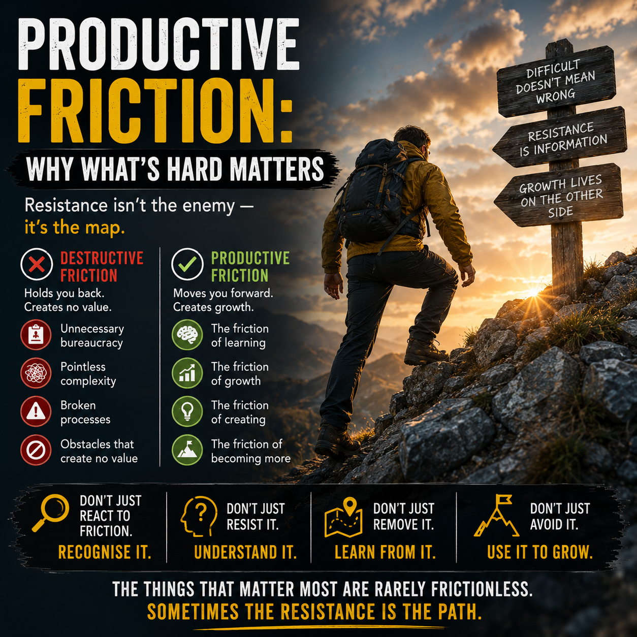 Productive Friction