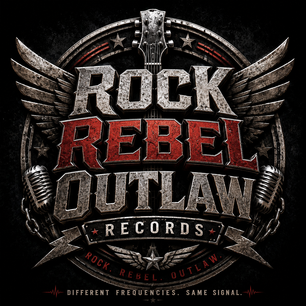 Rock Rebel Outlaw Records Logo
