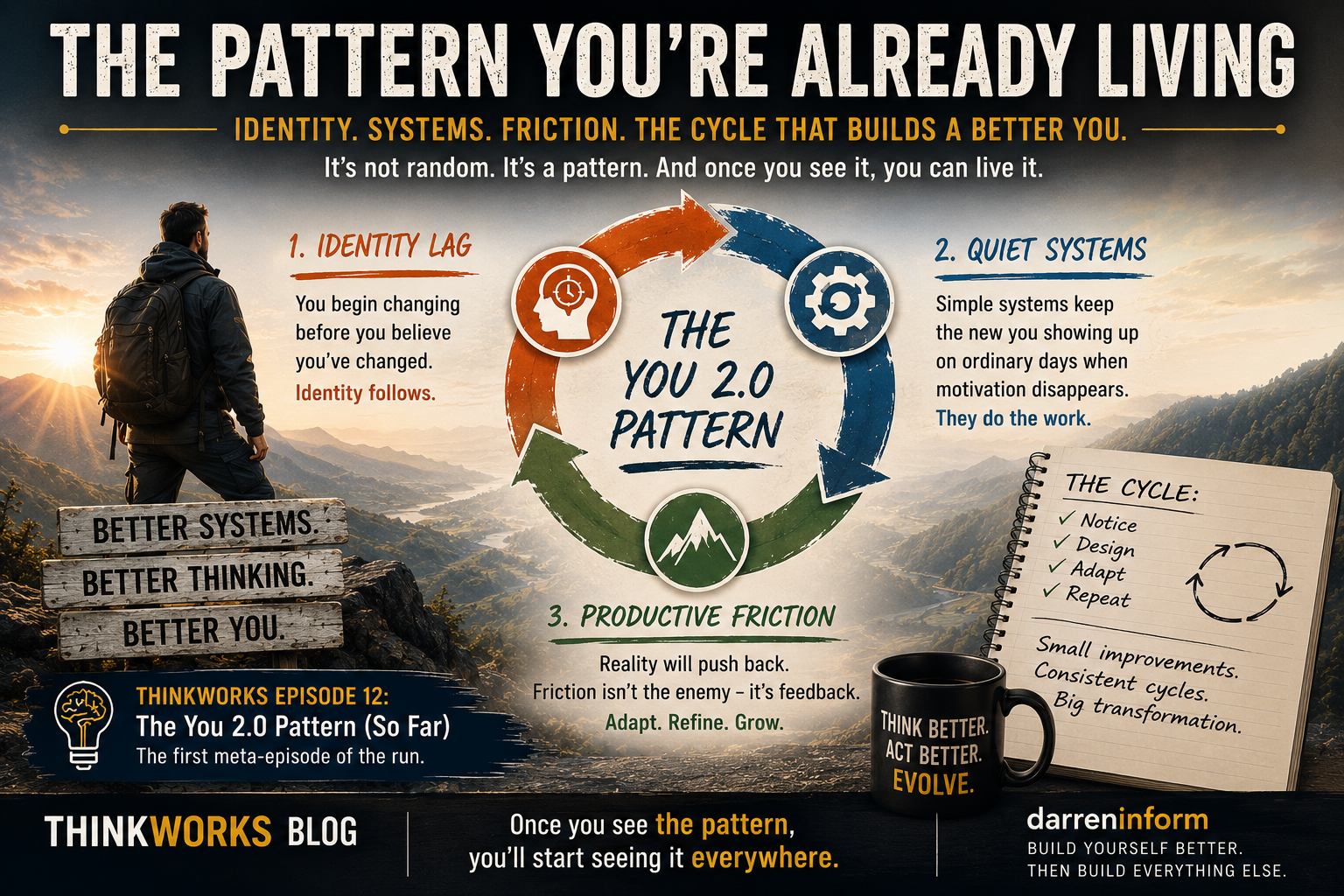 The patterns you are already performing The patterns you are already performing