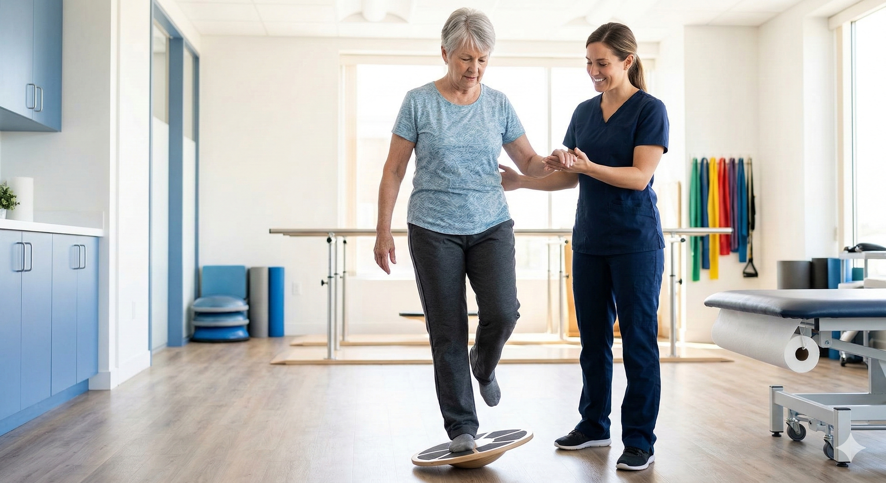 Balance Physical Therapy Session