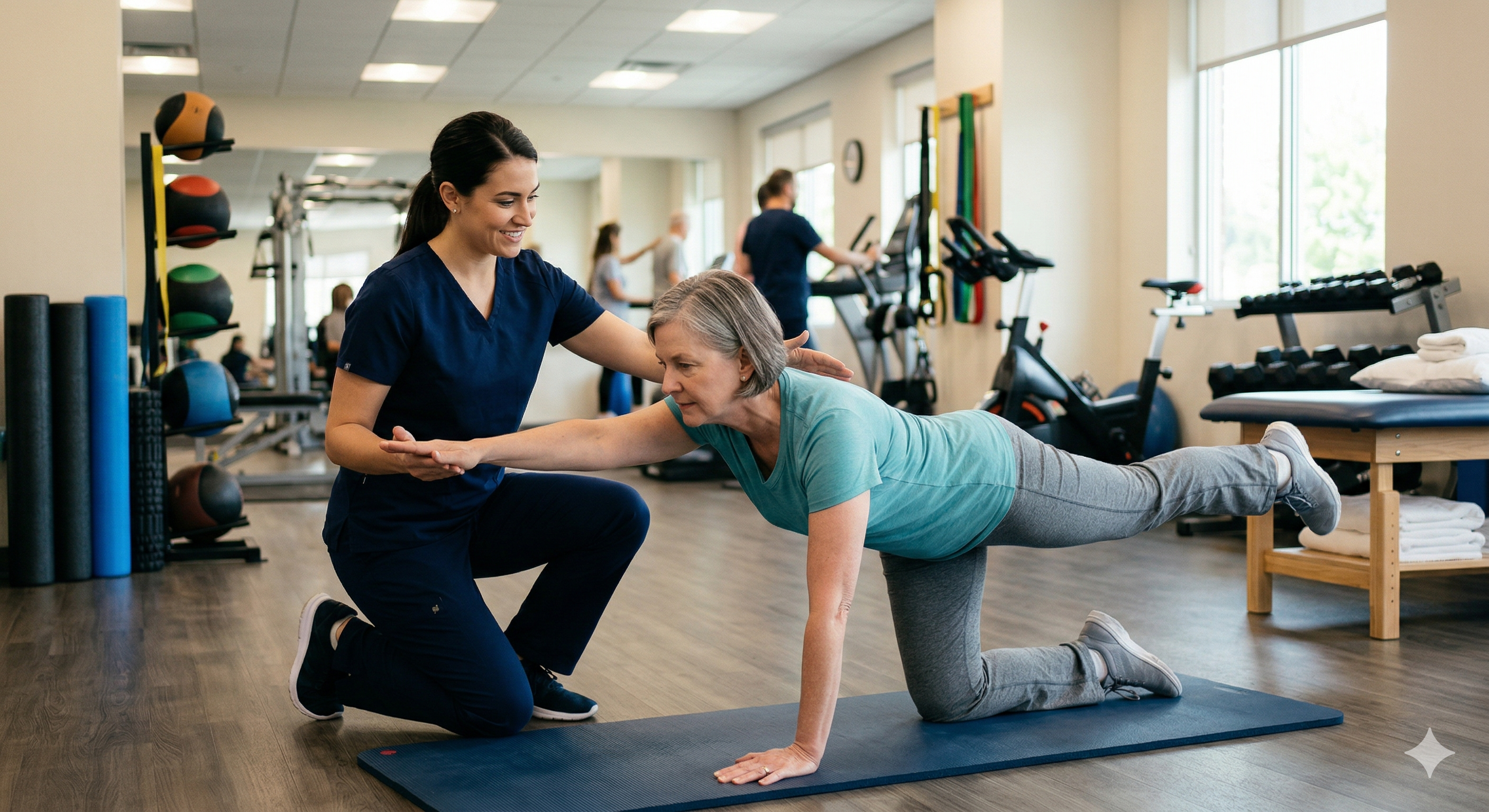 Therapeutic exercise for pain management at NJ Rehab Experts Therapeutic exercise for pain management at NJ Rehab Experts