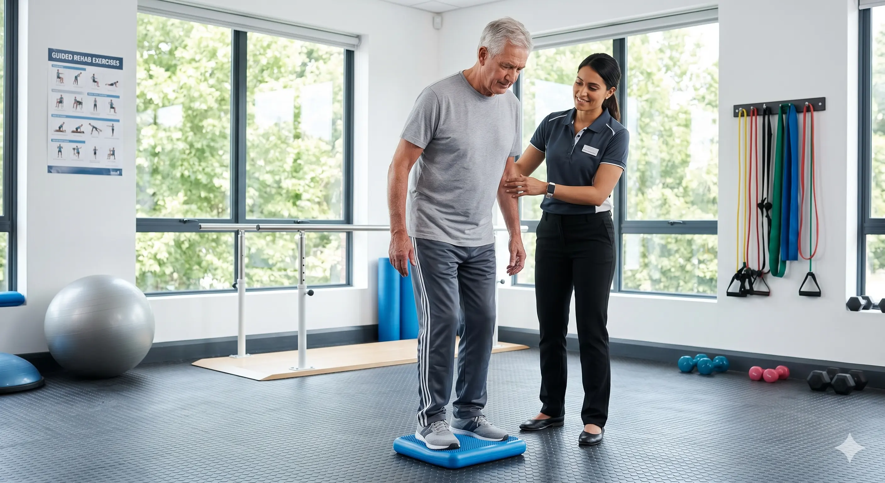 Balance training for neuropathy patients to reduce fall risk in Jersey City