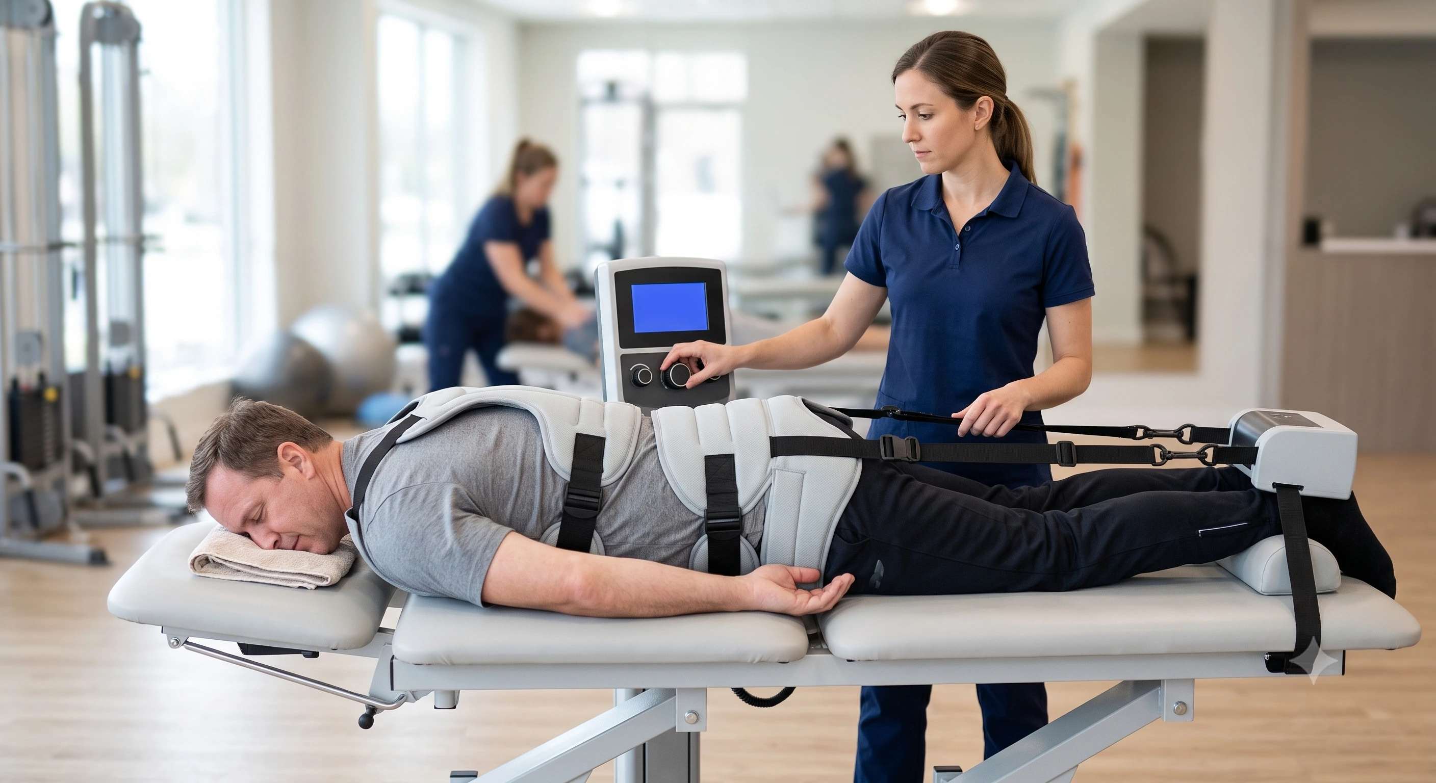 3D Universal Traction System at New Jersey Rehab Experts