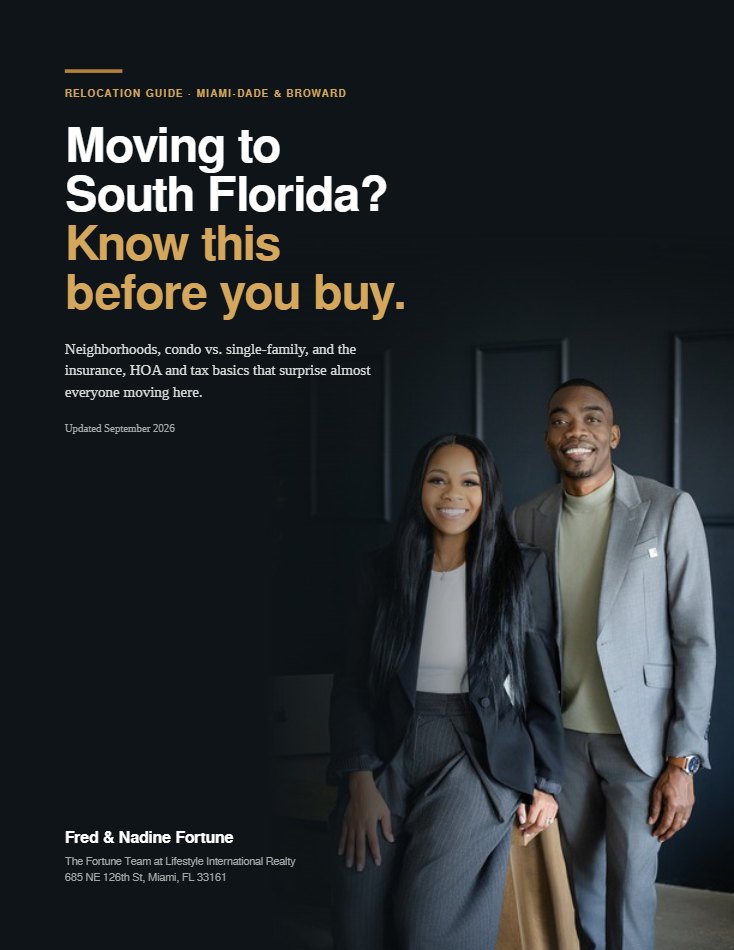 Cover of the free Moving to South Florida guide