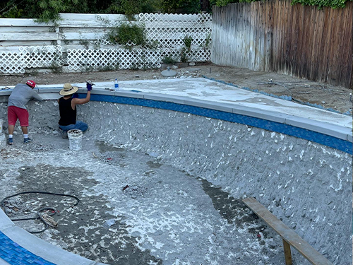 Pool Surface Remodeling in La Quinta, CA