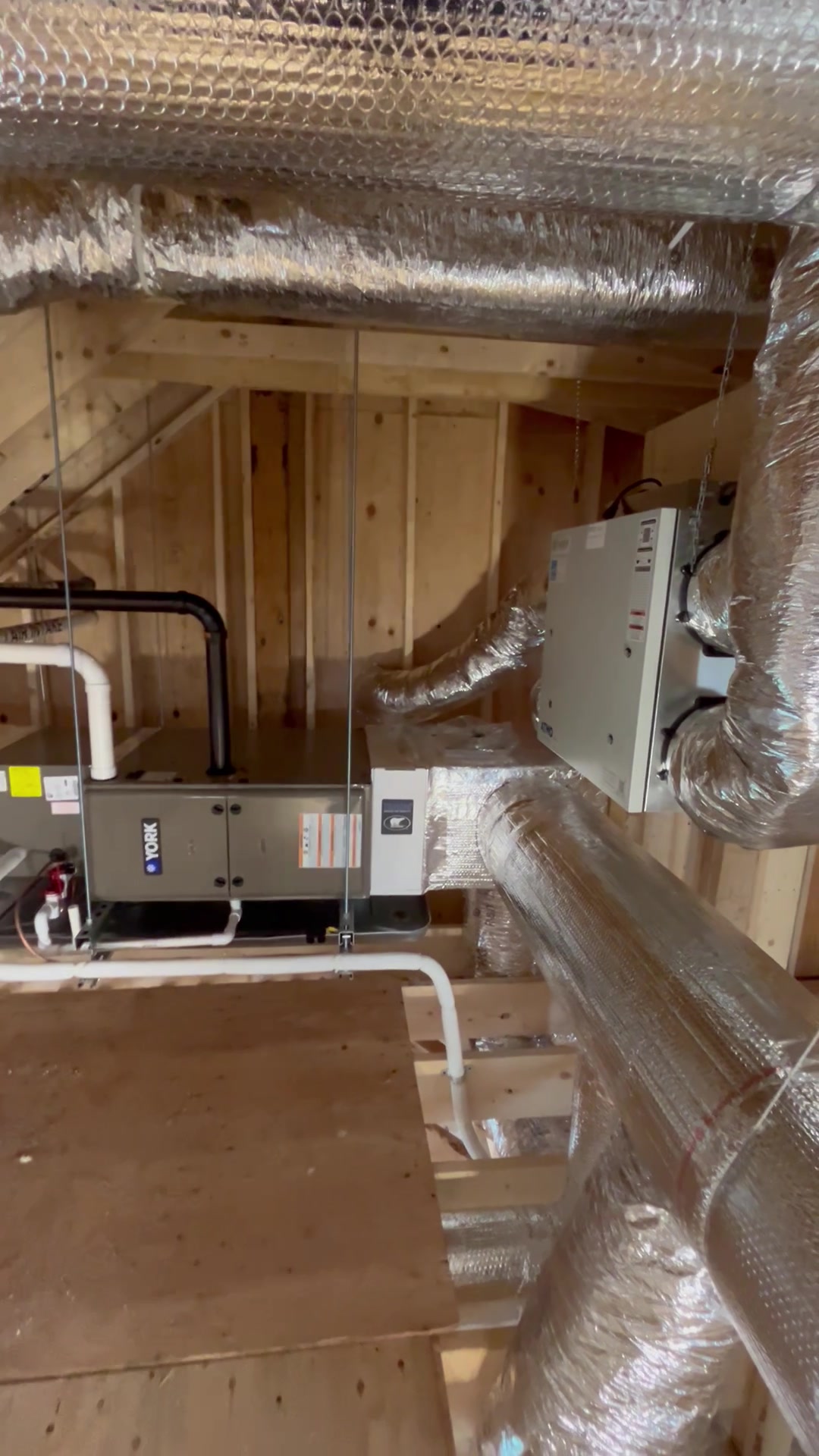 Mitsubishi Heat Pump installation in the South Shore by East Coast Air. Verified for $16k Mass Save Rebate.