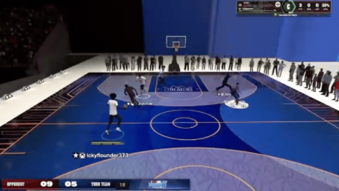 Half Court Green gameplay