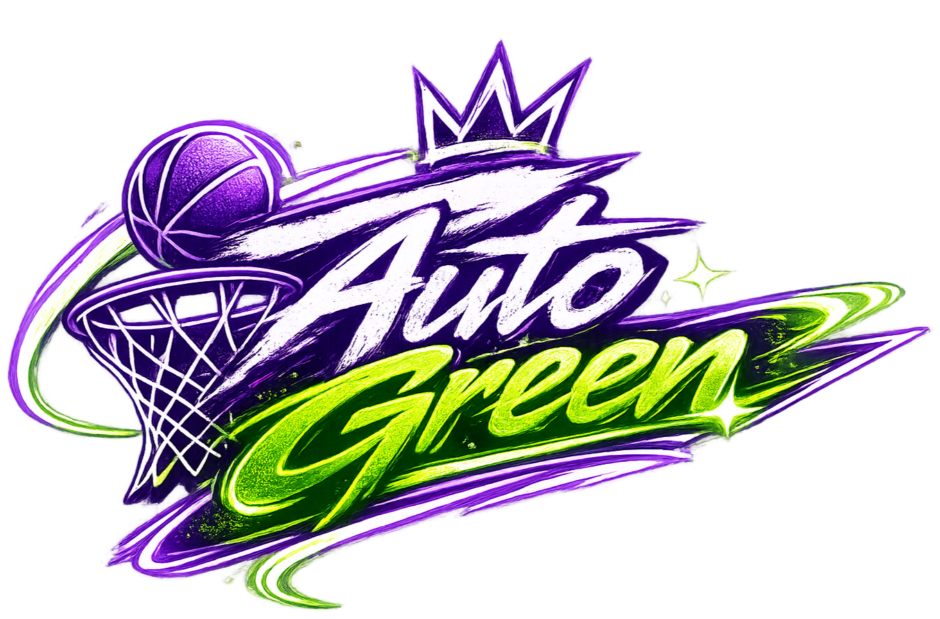 Auto Green basketball logo