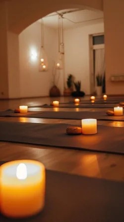 Yoga studio detail
