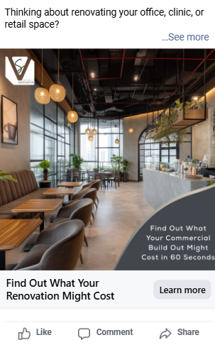 Commercial renovation ad