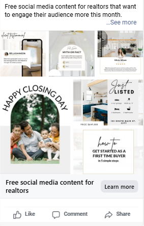 Realtor B2B ad
