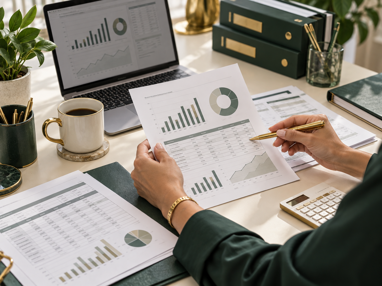 Business operations and financial workflow