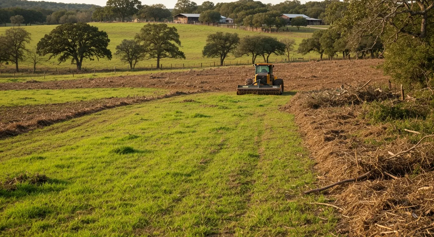 Pasture reclamation and clearing