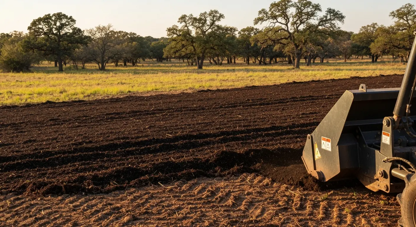 Forestry mulching and pasture restoration