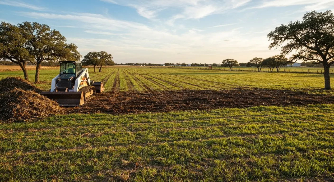 Pasture clearing project