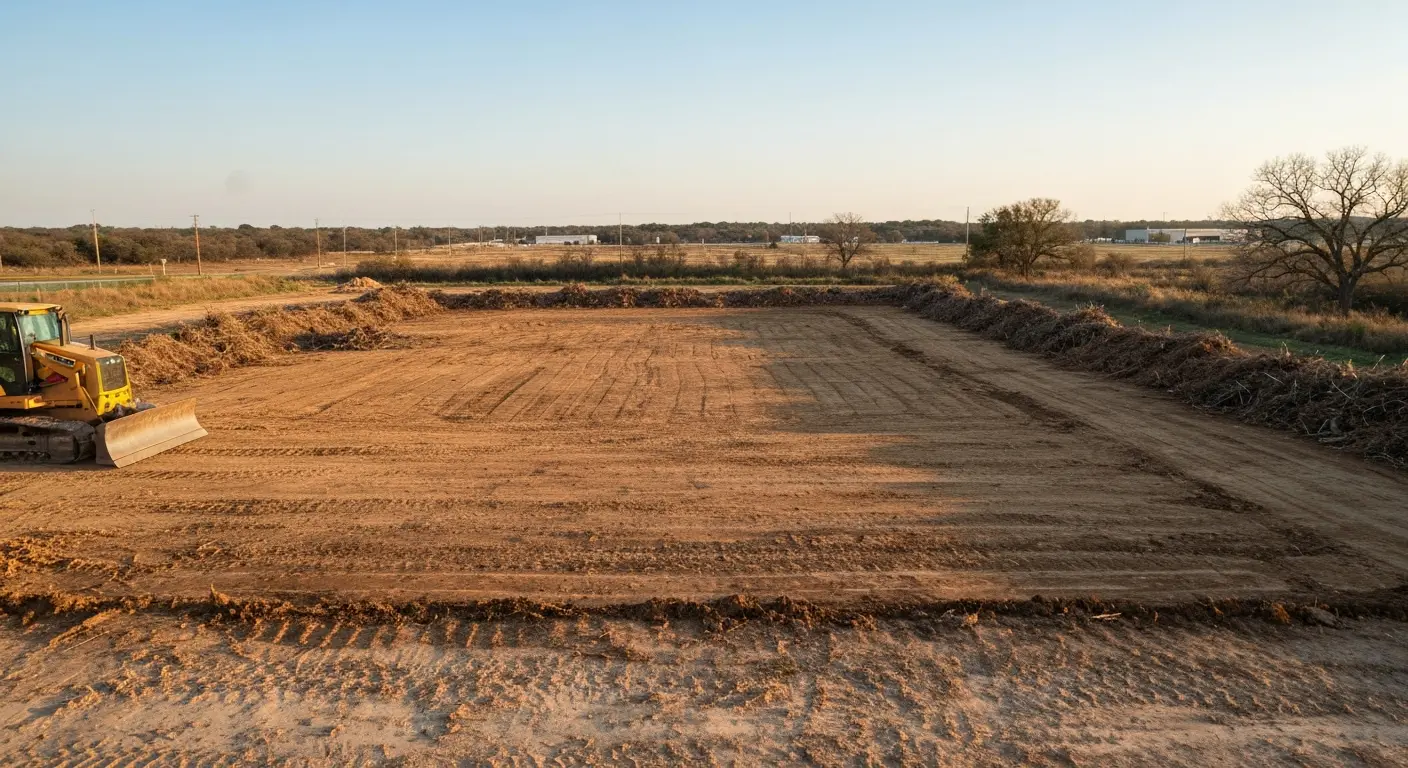 Commercial lot clearing