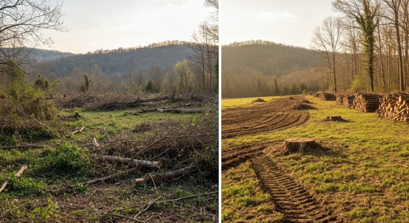 Pasture clearing project