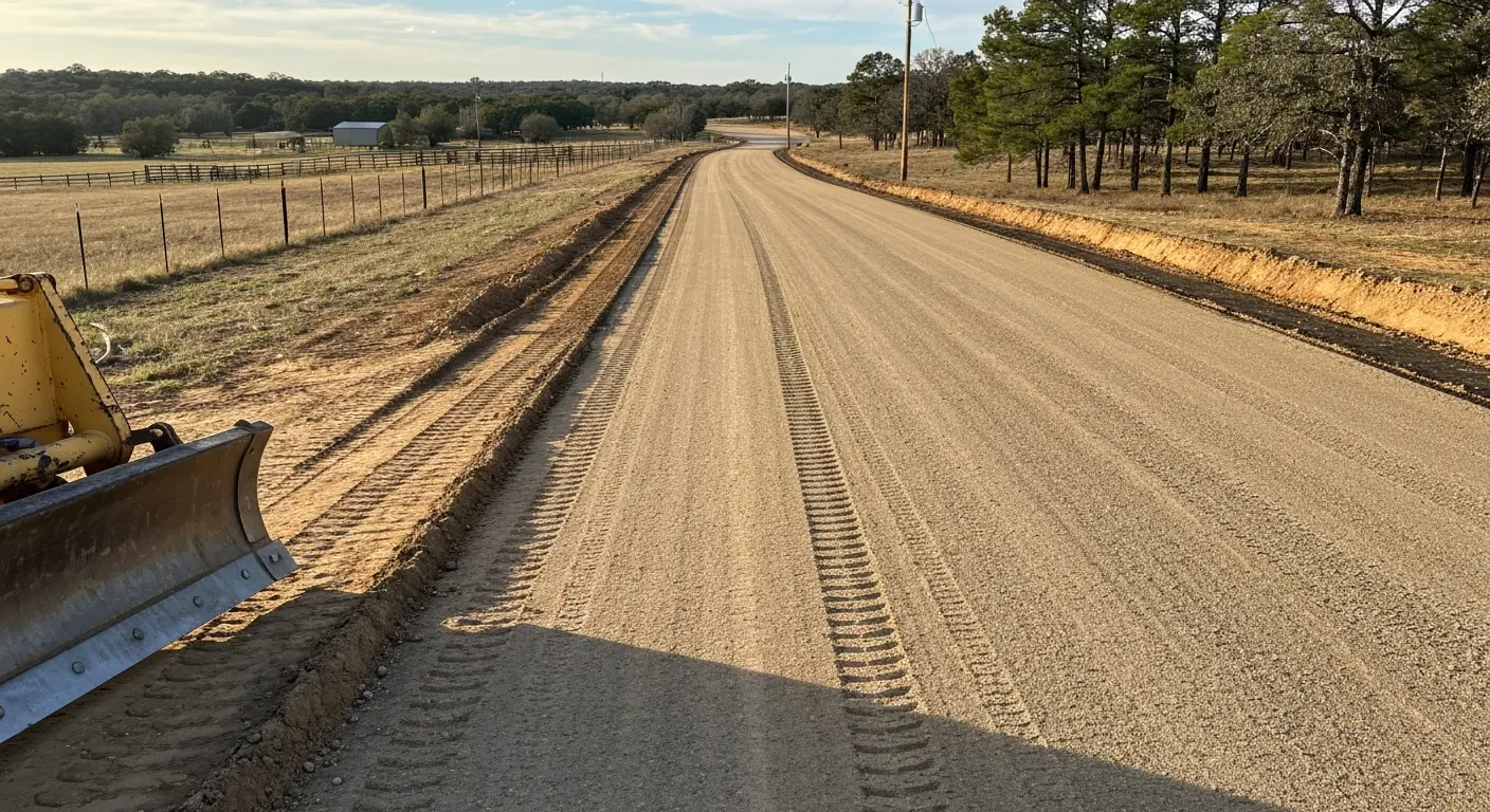 Vehicle access trail