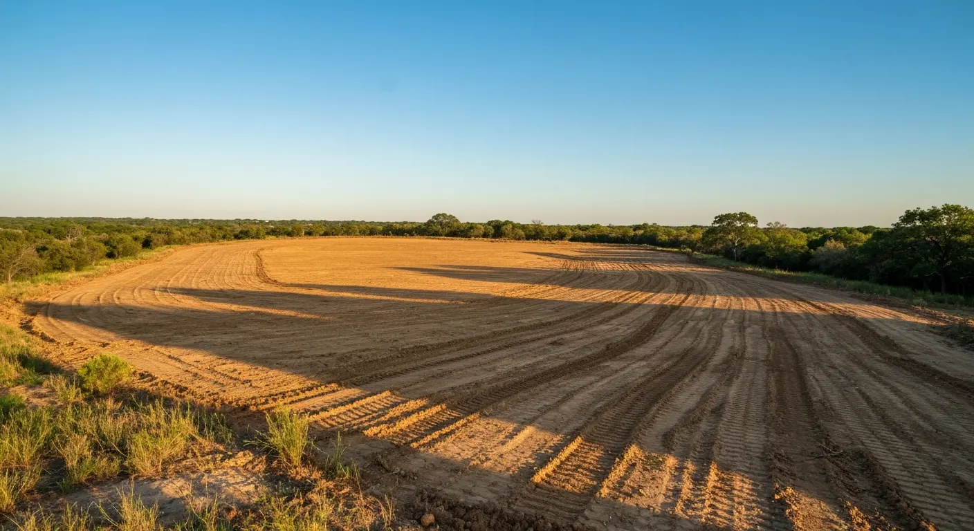 Graded property ready for construction