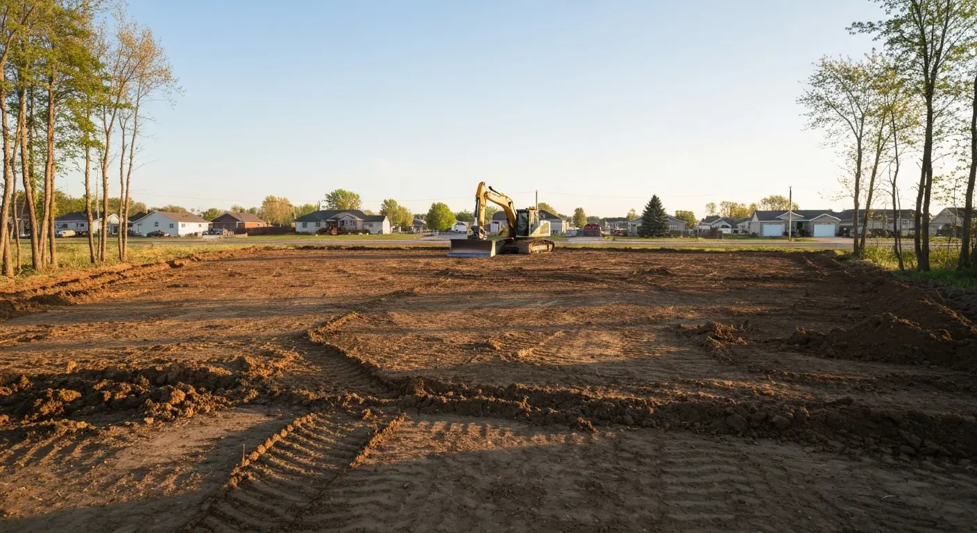 Land clearing for commercial or residential development