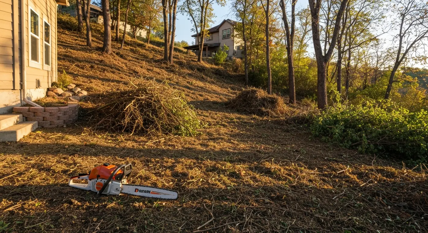 Brush clearing service