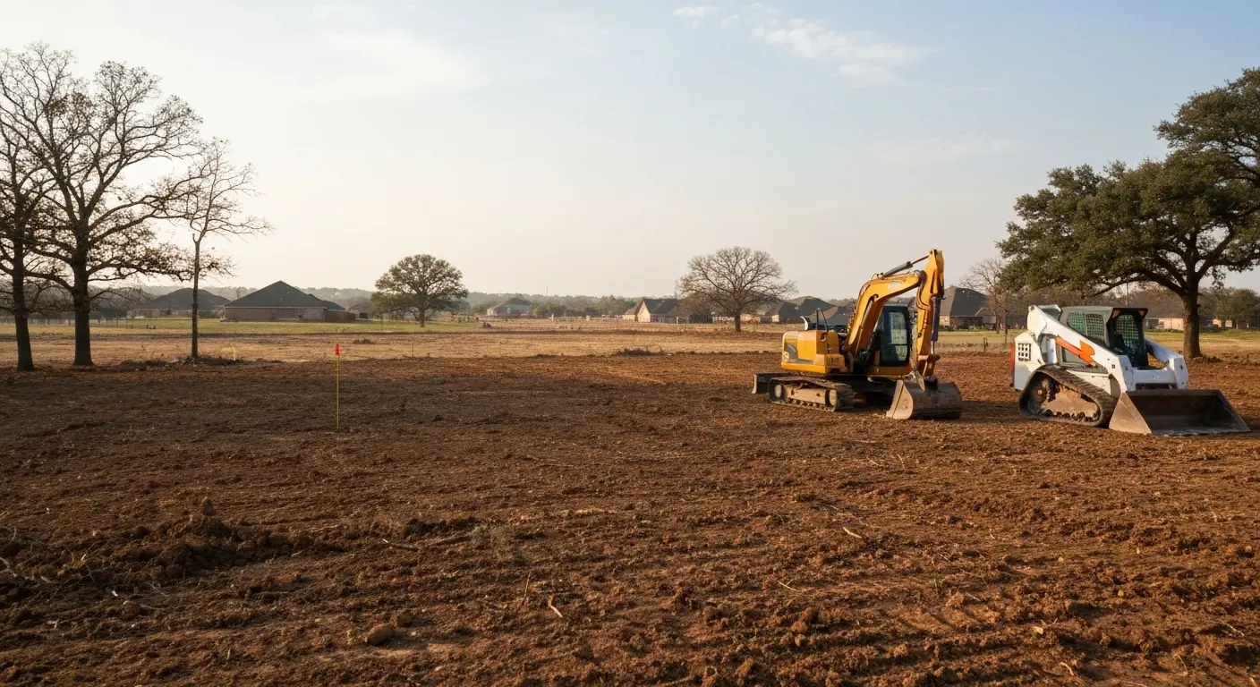 Residential land clearing