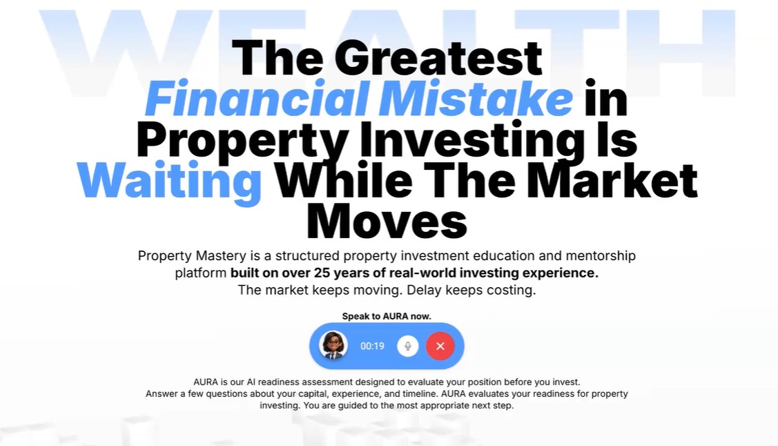 AURA AI Agent Video Thumbnail
