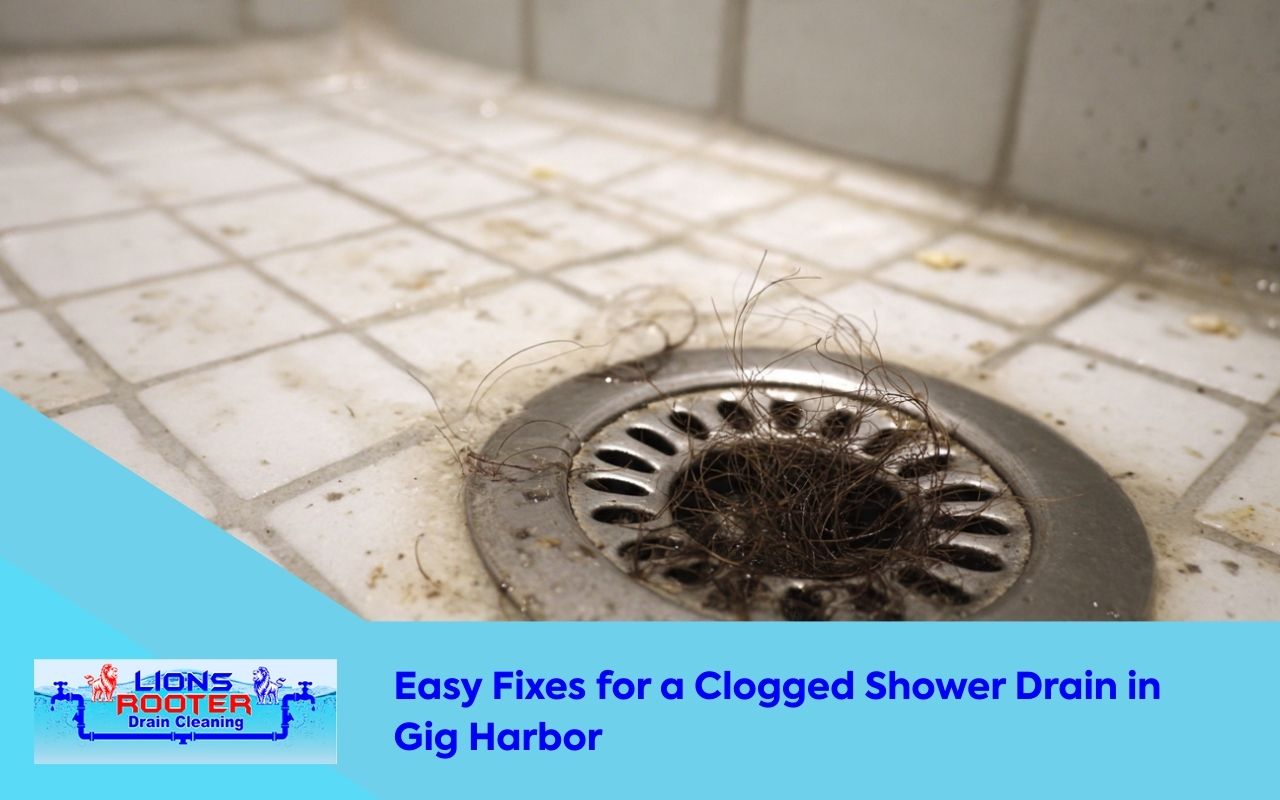 Easy Fixes for a Clogged Shower Drain in Gig Harbor