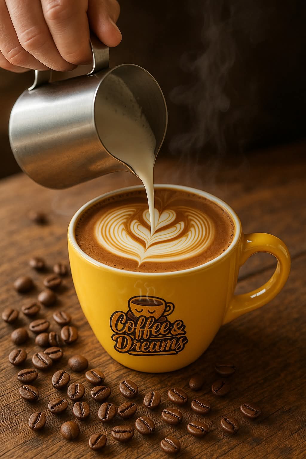 Barista-made coffee at Coffee and Dreams Adelaide CBD
