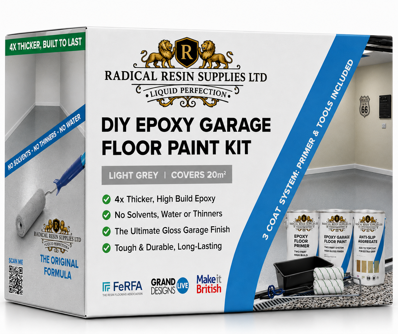 Single Garage Floor Paint Bundle
