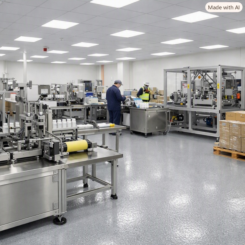 Antibacterial Anti-Slip Epoxy Floor Paint