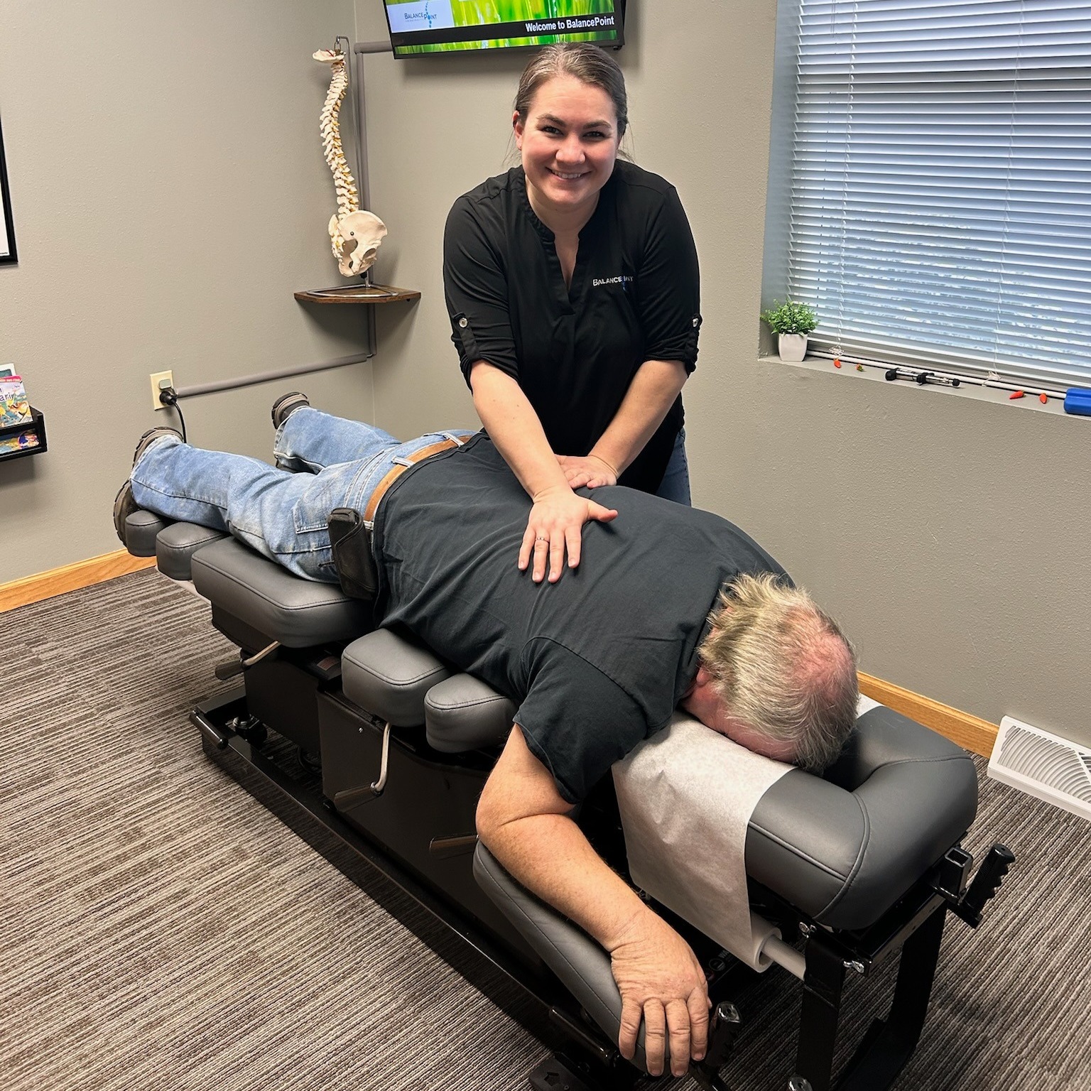 Dr. Kirstin Genrich, chiropractor at BalancePoint Chiropractic in Wausau, Wisconsin