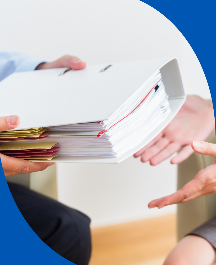 Preparing financial documents for business loan approval