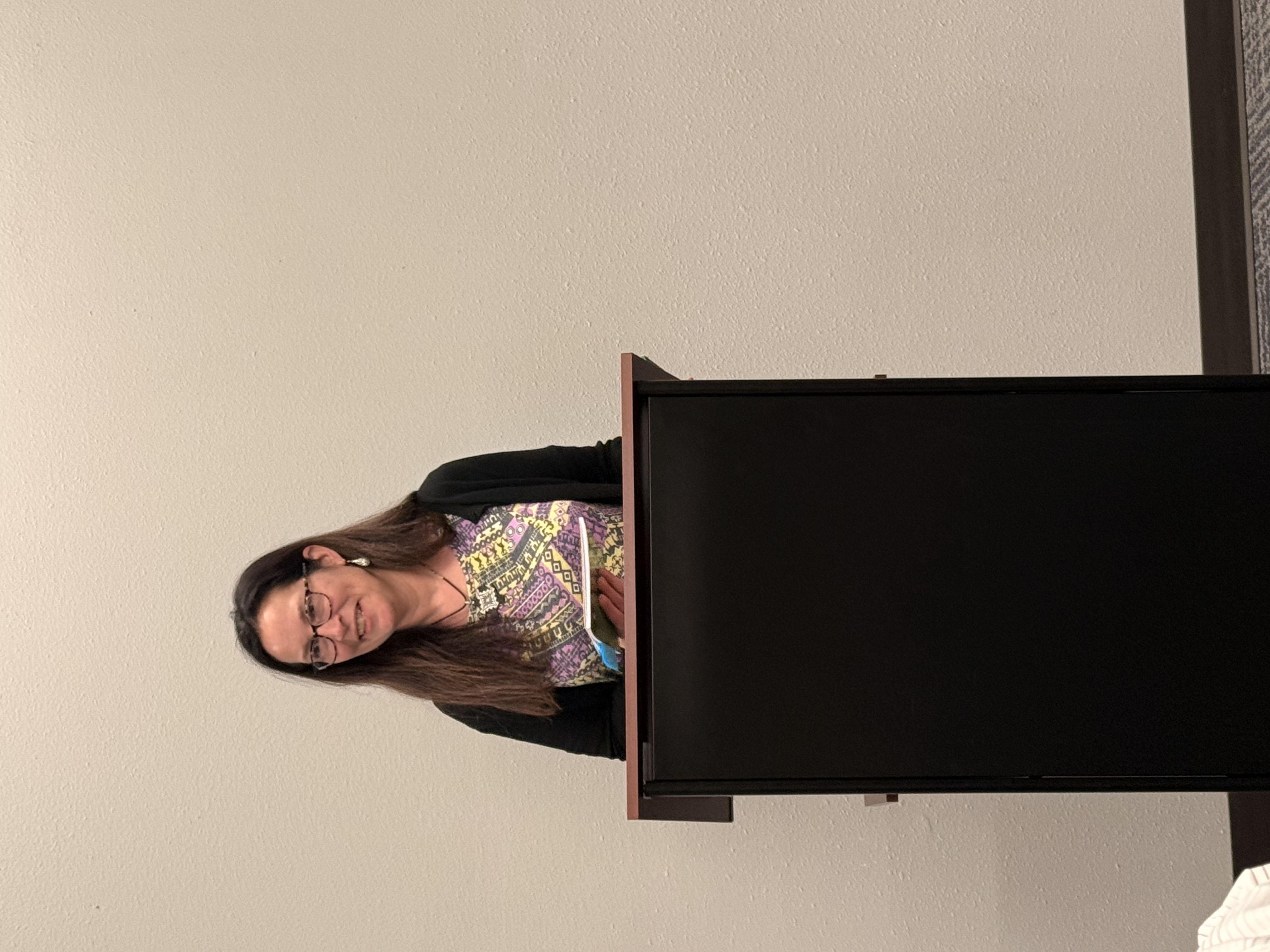 Dr. Gulley reads at the Cass County Northern Resource Center Library in their second poetry series night Dr. Gulley reads at the Cass County Northern Resource Center Library in their second poetry series night