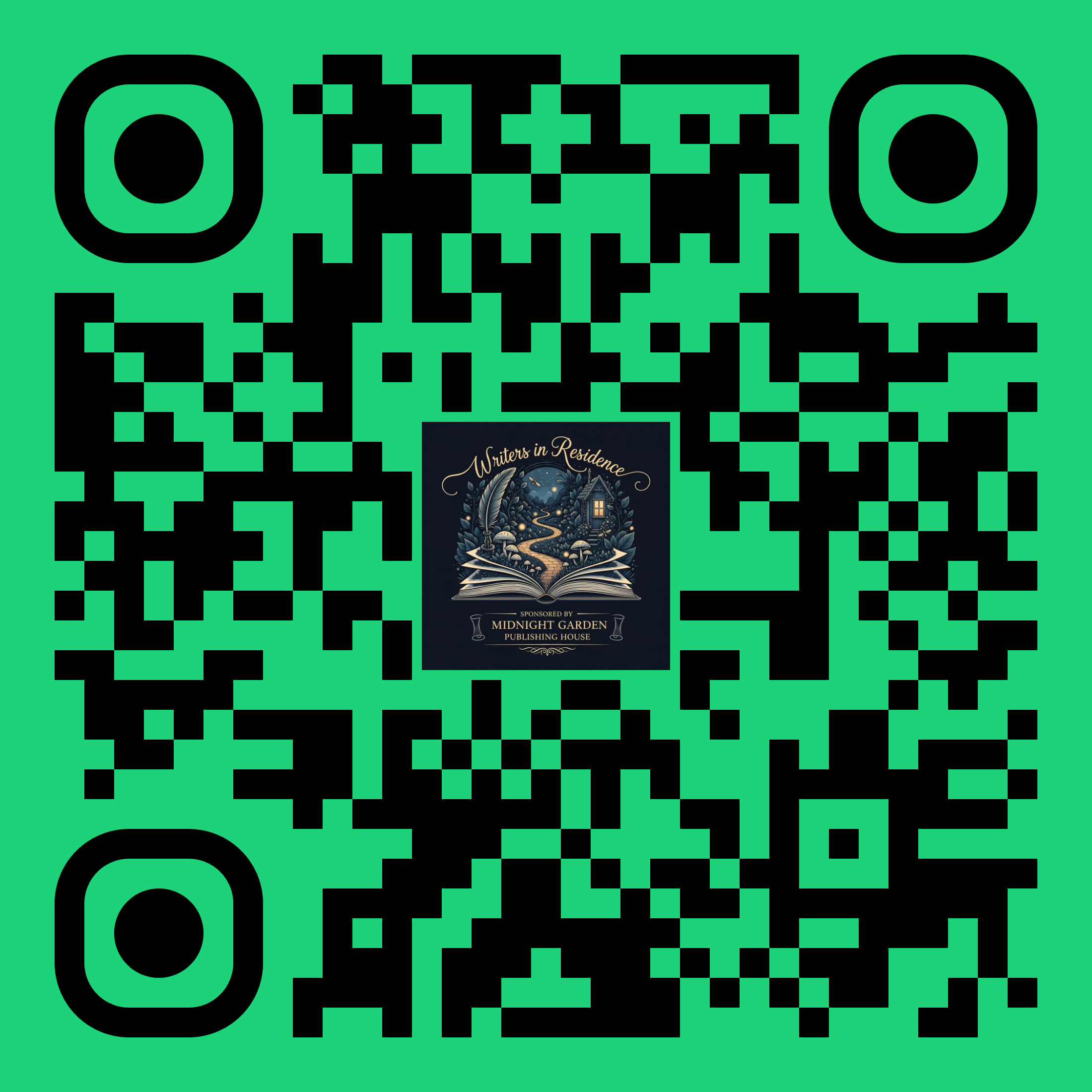 QR Code to get to Writers in Residence FB Private Group QR Code to get to Writers in Residence FB Private Group