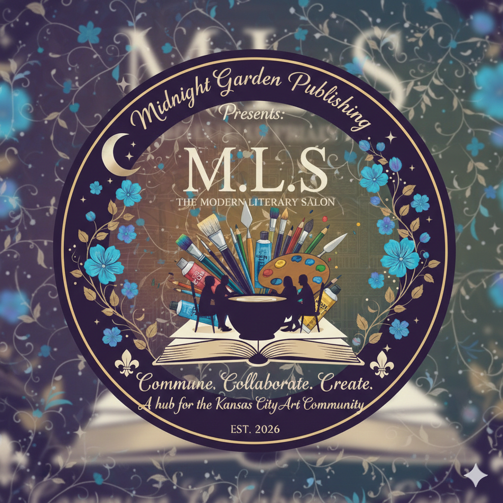 Brand Logo for the Modern Literary Salon Online Artist Community (The M.L.S. Online) Brand Logo for the Modern Literary Salon Online Artist Community (The M.L.S. Online)